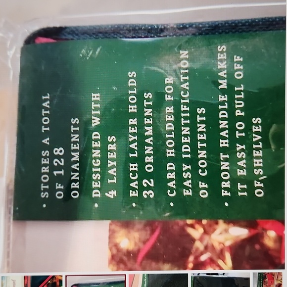 Large ornaments storage box - Picture 2 of 6